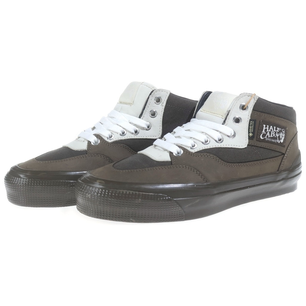 VANS(ヴァンズ) PREMIUM HALF CAB 33 GORE-TEX ハーフキャブ ミドルカットスニーカー ブラウン/ホワイト VN000DADEMP