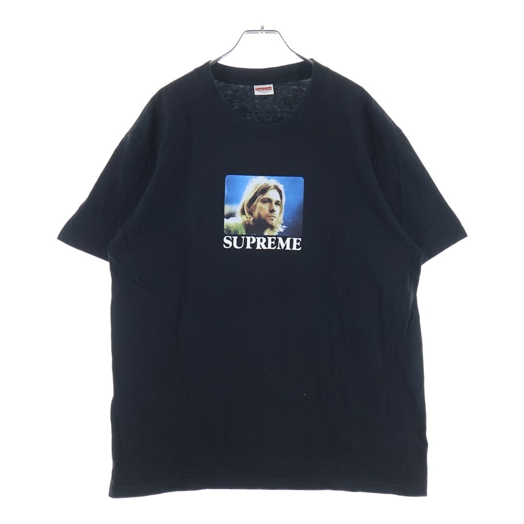 SUPREME(シュプリーム) 23SS Kurt Cobain Tee カートコバーン フォトプリント クルーネック 半袖Tシャツ カットソー ブラック