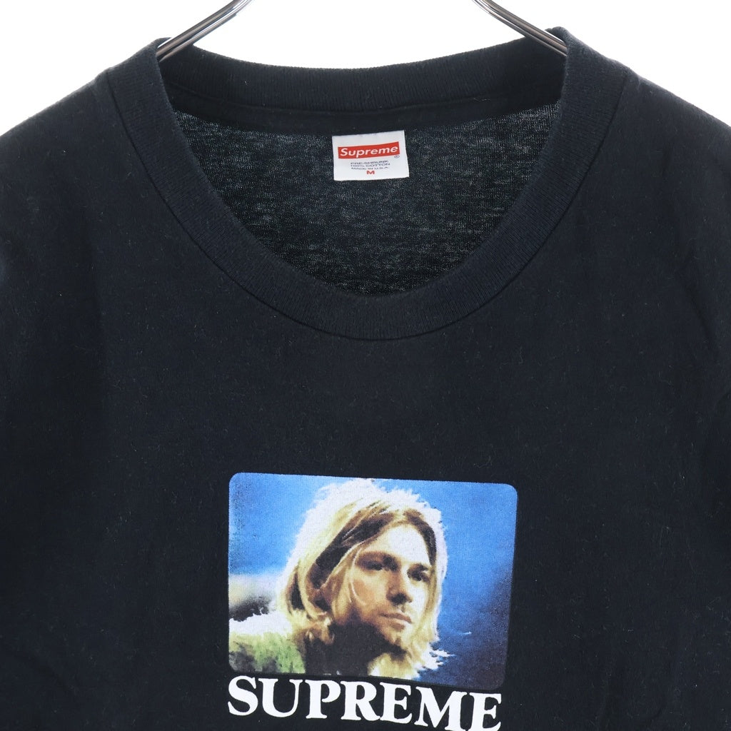 SUPREME(シュプリーム) 23SS Kurt Cobain Tee カートコバーン フォトプリント クルーネック 半袖Tシャツ カットソー ブラック