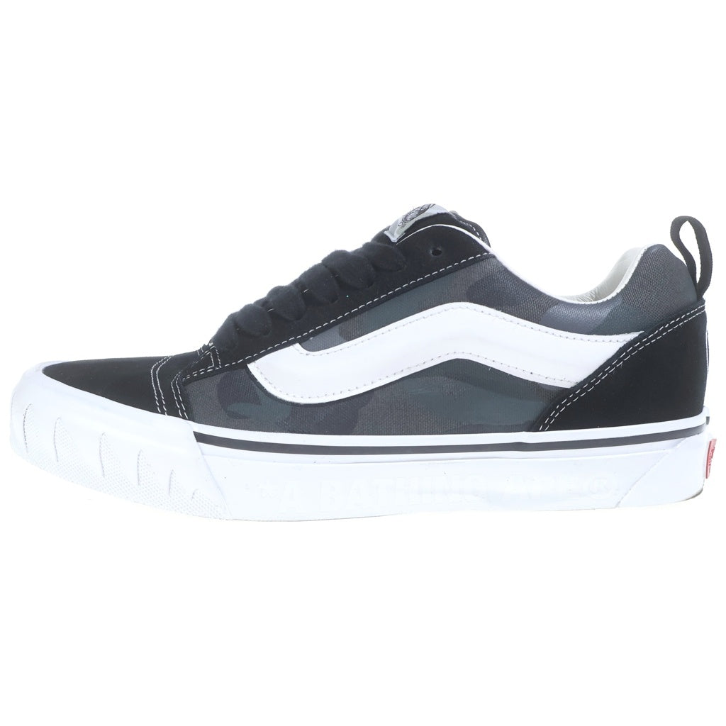 VANS(ヴァンズ) ×A BATHING APE Premium Knu Skool Camo Black ローカットスニーカー ブラック US9/27cm VN000Z3929B