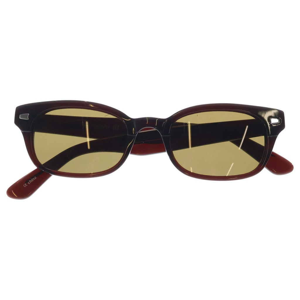STUSSY(ステューシー) 90S OLD ×藤原ヒロシ eyegear SSリンクロゴ サングラス アイウェア ブラウン -