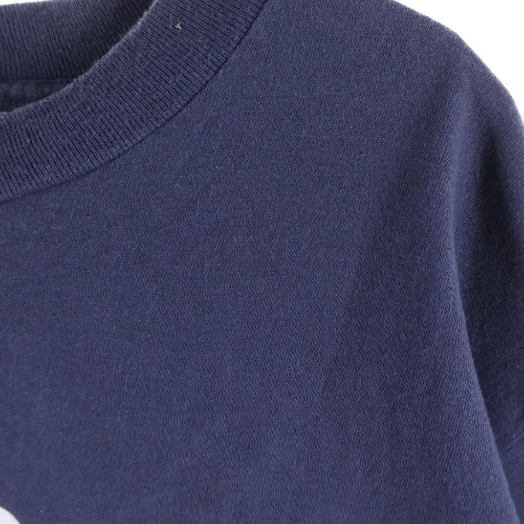 STUSSY(ステューシー) 90S OLD クローバー ロゴ プリント 半袖 Tシャツ カットソー ネイビー