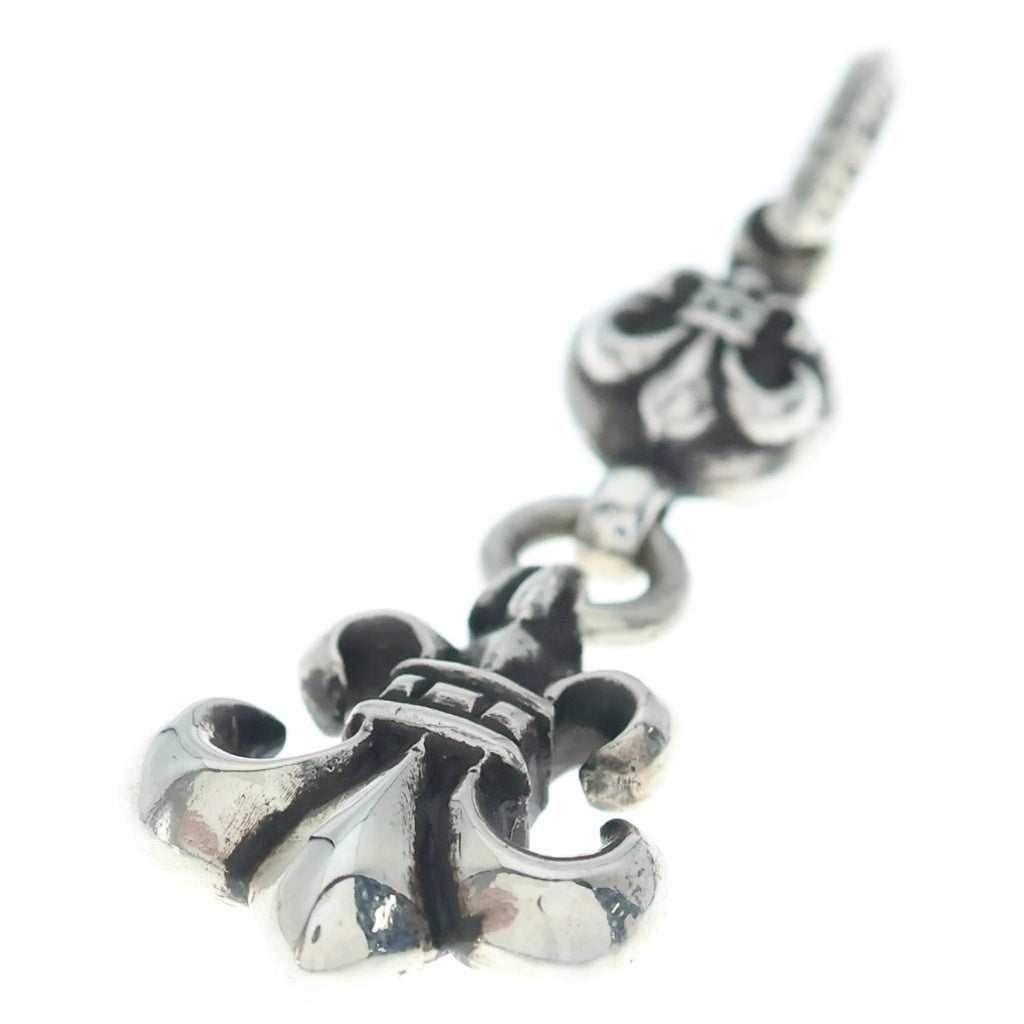 CHROME HEARTS(クロムハーツ) 1BALL BS FLEUR 1ボールBSフレアチャーム ペンダントトップ シルバー BCA198 -