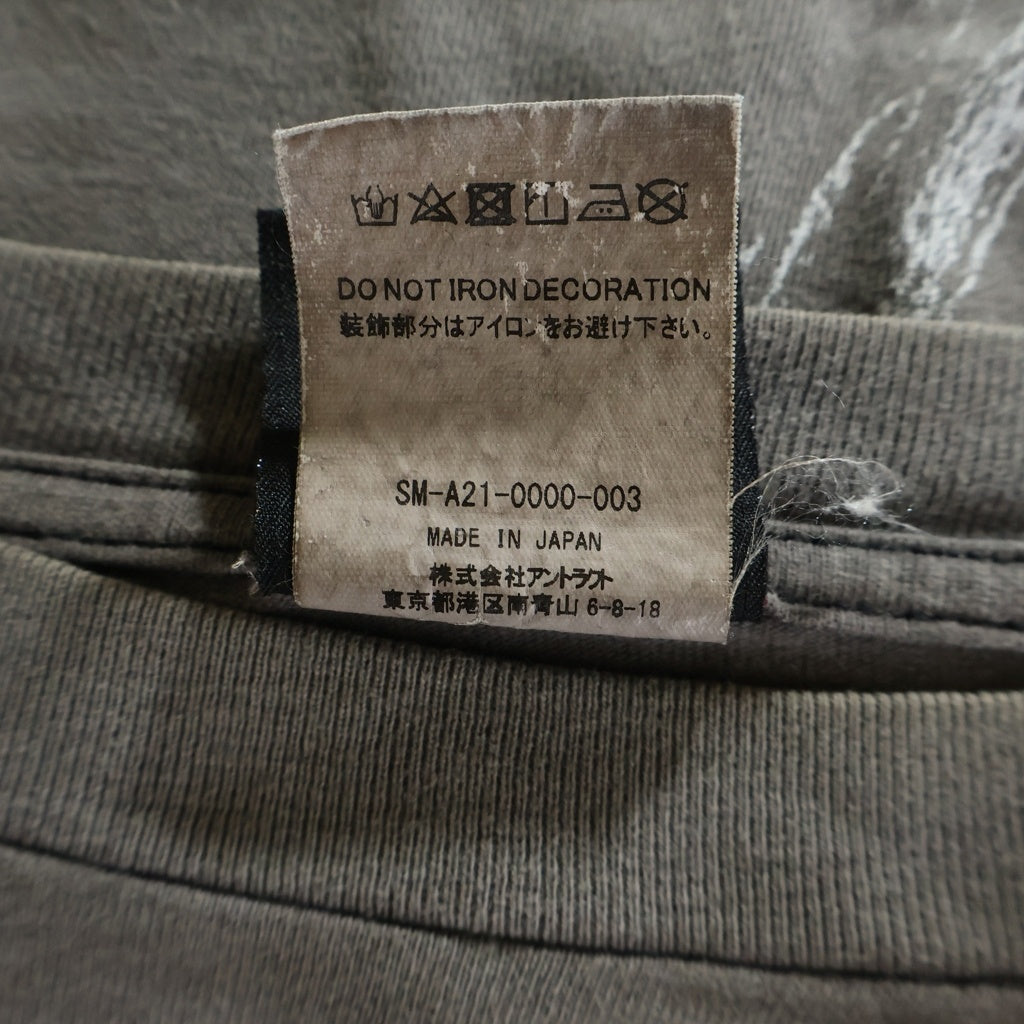 SAINT MICHAEL(セントマイケル) SHEEP LION シープライオン ロゴプリント 半袖 Tシャツ カットソー SM-A21-0000-003