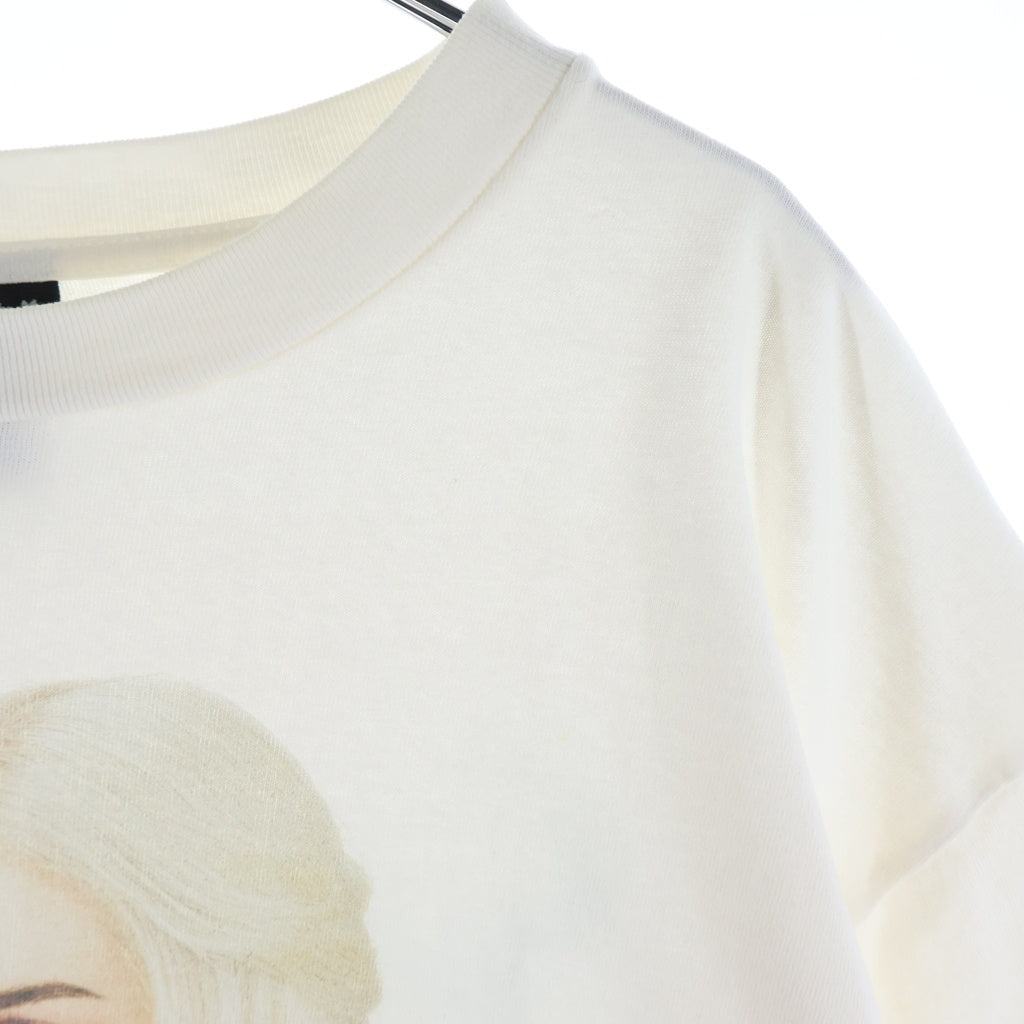 SAINT MICHAEL(セントマイケル) DS SS TEE アリスインワンダーランド プリント 半袖 カットソー ホワイト