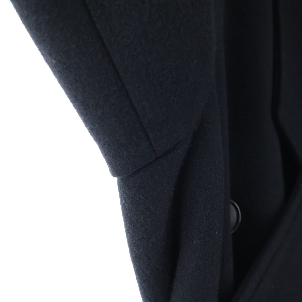 SUGARHILL(シュガーヒル) 19AW ロング ウール トレンチコート ブラック 19AWC001