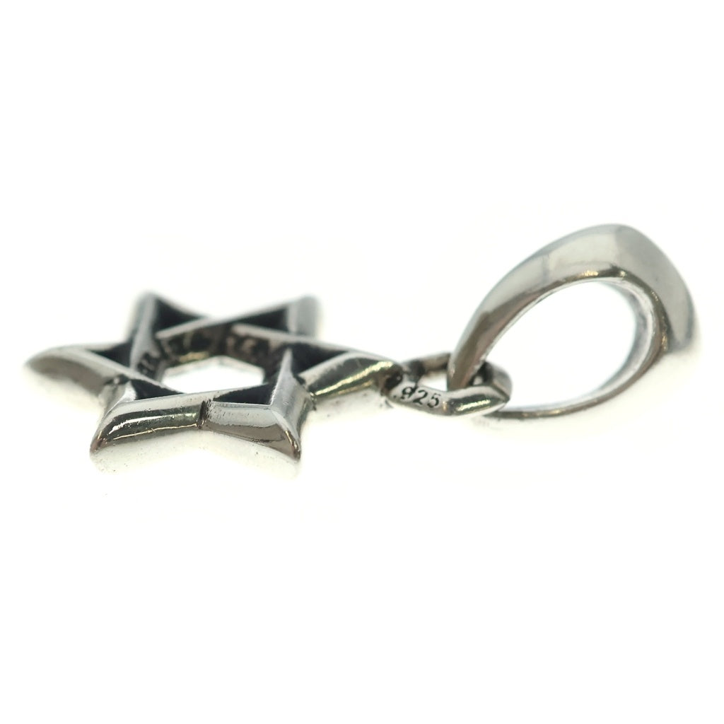 CHROME HEARTS(クロムハーツ) STAR OF DAVID PENDANT スターオブダビデ ペンダントトップ シルバー BCA318 ‐