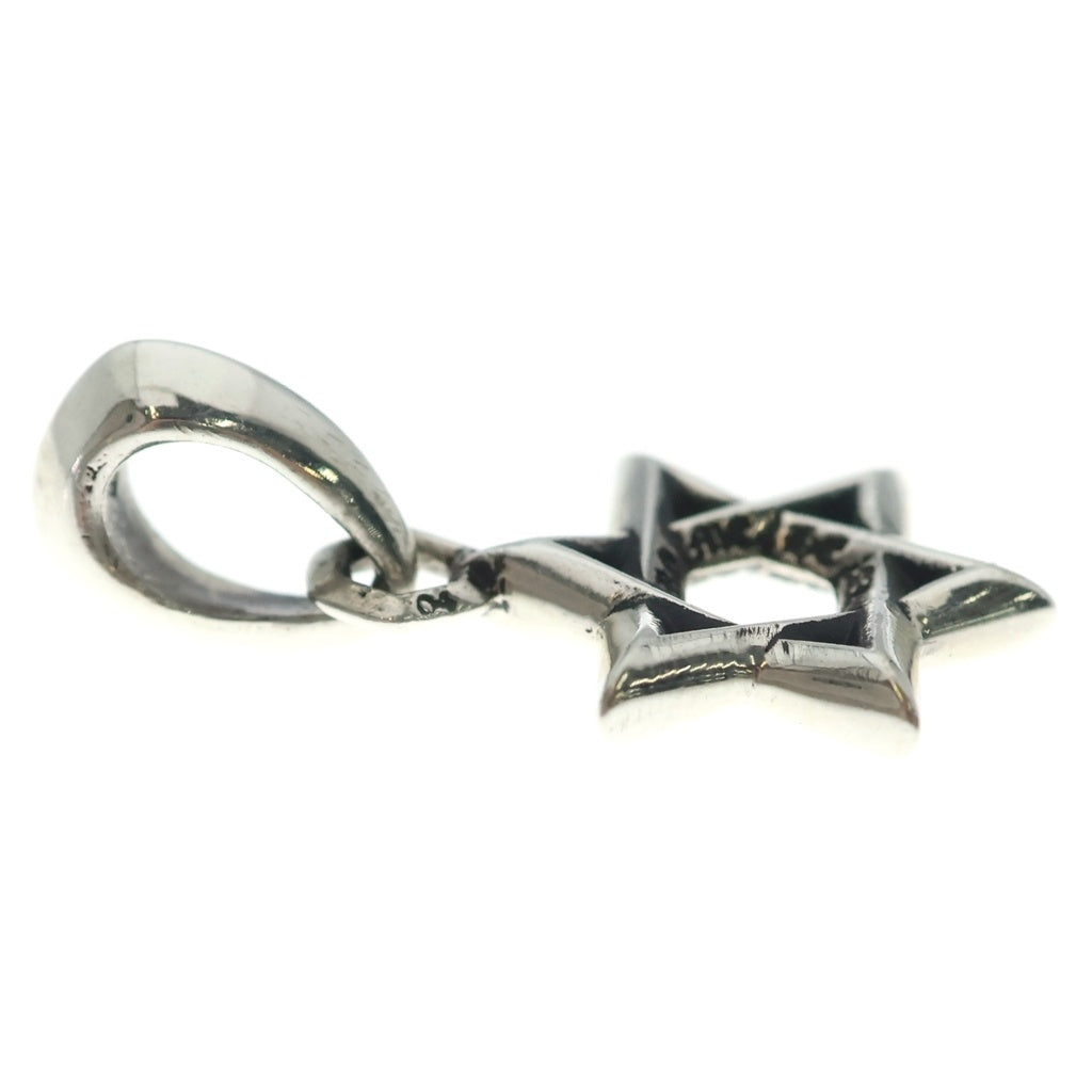 CHROME HEARTS(クロムハーツ) STAR OF DAVID PENDANT スターオブダビデ ペンダントトップ シルバー BCA318 ‐