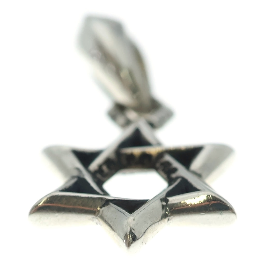 CHROME HEARTS(クロムハーツ) STAR OF DAVID PENDANT スターオブダビデ ペンダントトップ シルバー BCA318 ‐