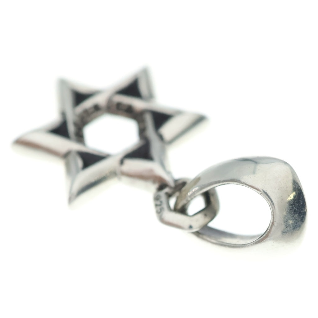 CHROME HEARTS(クロムハーツ) STAR OF DAVID PENDANT スターオブダビデ ペンダントトップ シルバー BCA318 ‐