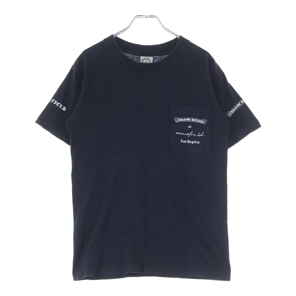 CHROME HEARTS(クロムハーツ) OLD S/S TEE オールド マックスフィールド バックダガープリント半袖Tシャツカットソー ブラック -