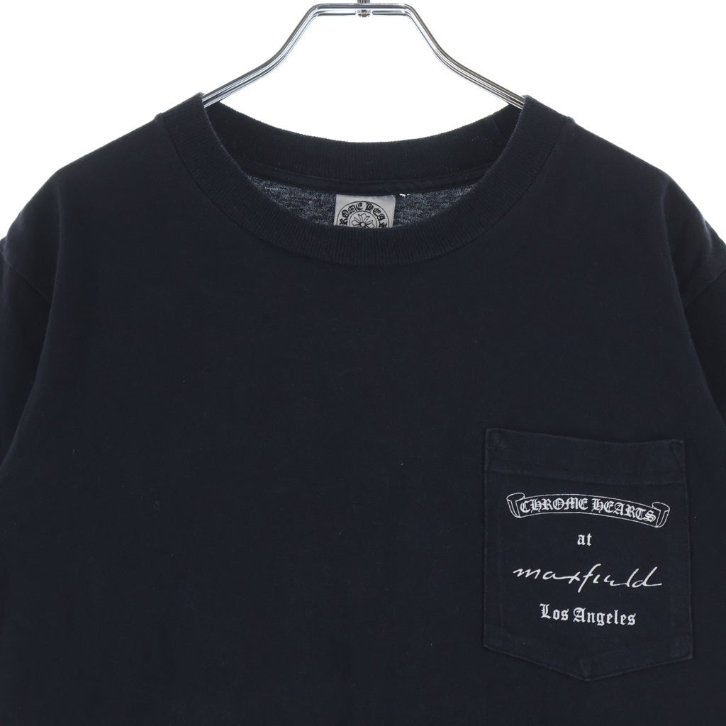 CHROME HEARTS(クロムハーツ) OLD S/S TEE オールド マックスフィールド バックダガープリント半袖Tシャツカットソー ブラック -