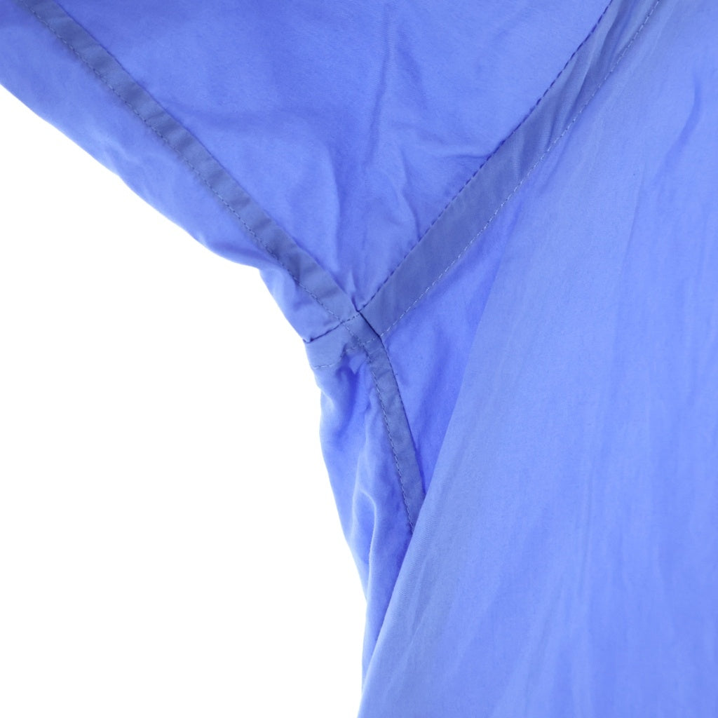 Graphpaper(グラフペーパー) Broad L/S Oversized Regular Collar Shirt ロングスリーブ 長袖 シャツ ブルー GM224-50031B