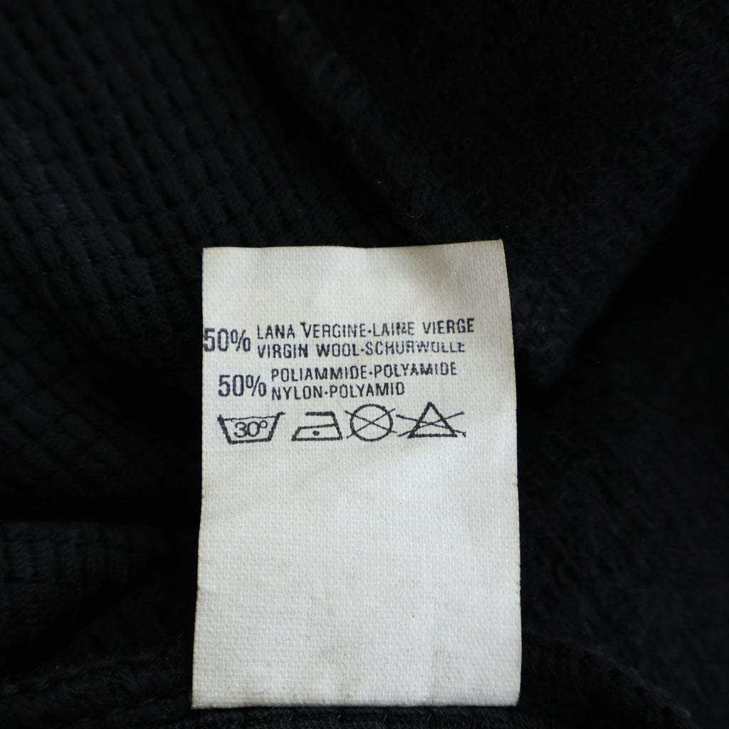 Jean Paul GAULTIER(ジャンポールゴルチエ) MAILLE Button-up knit vest マイユライン ボタンアップ ニットベスト ブラック