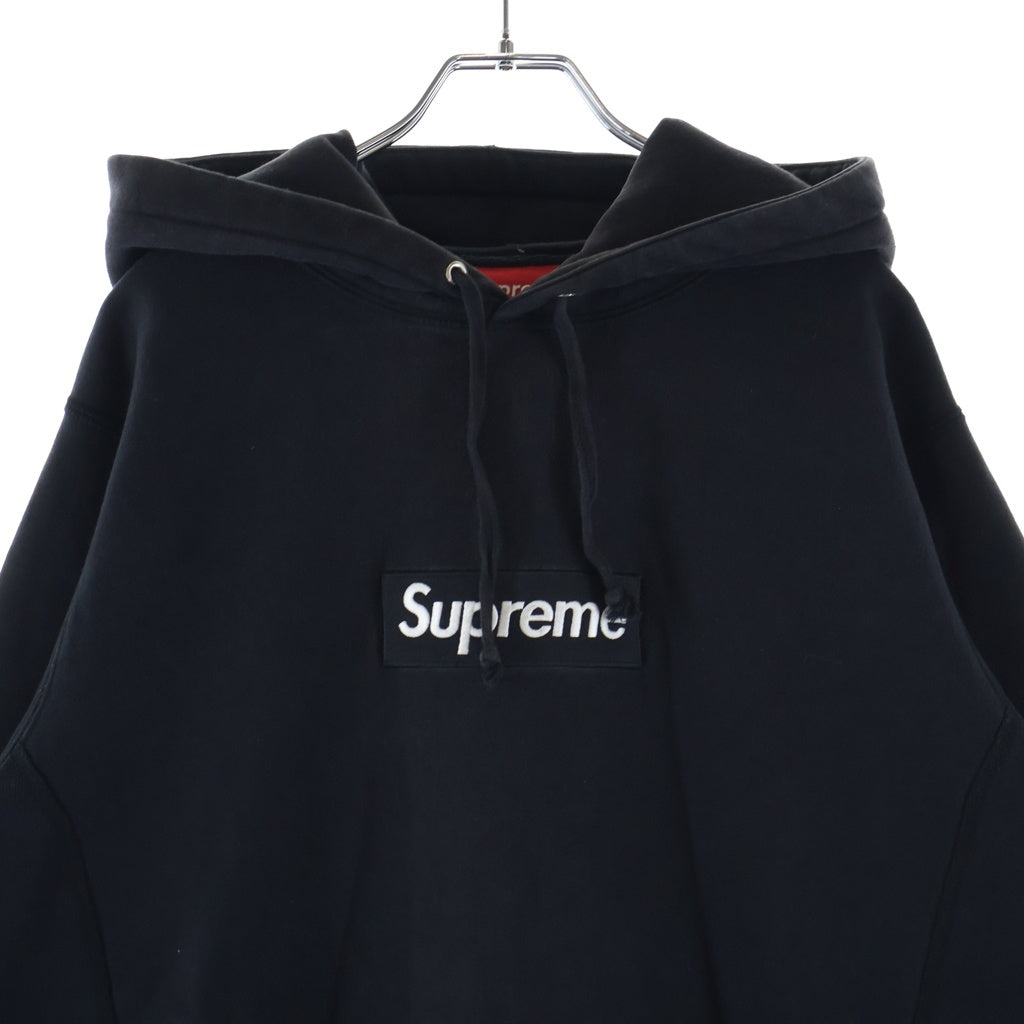 SUPREME(シュプリーム) Box Logo Hoodie ボックスロゴフーディ プルオーバーパーカー ブラック