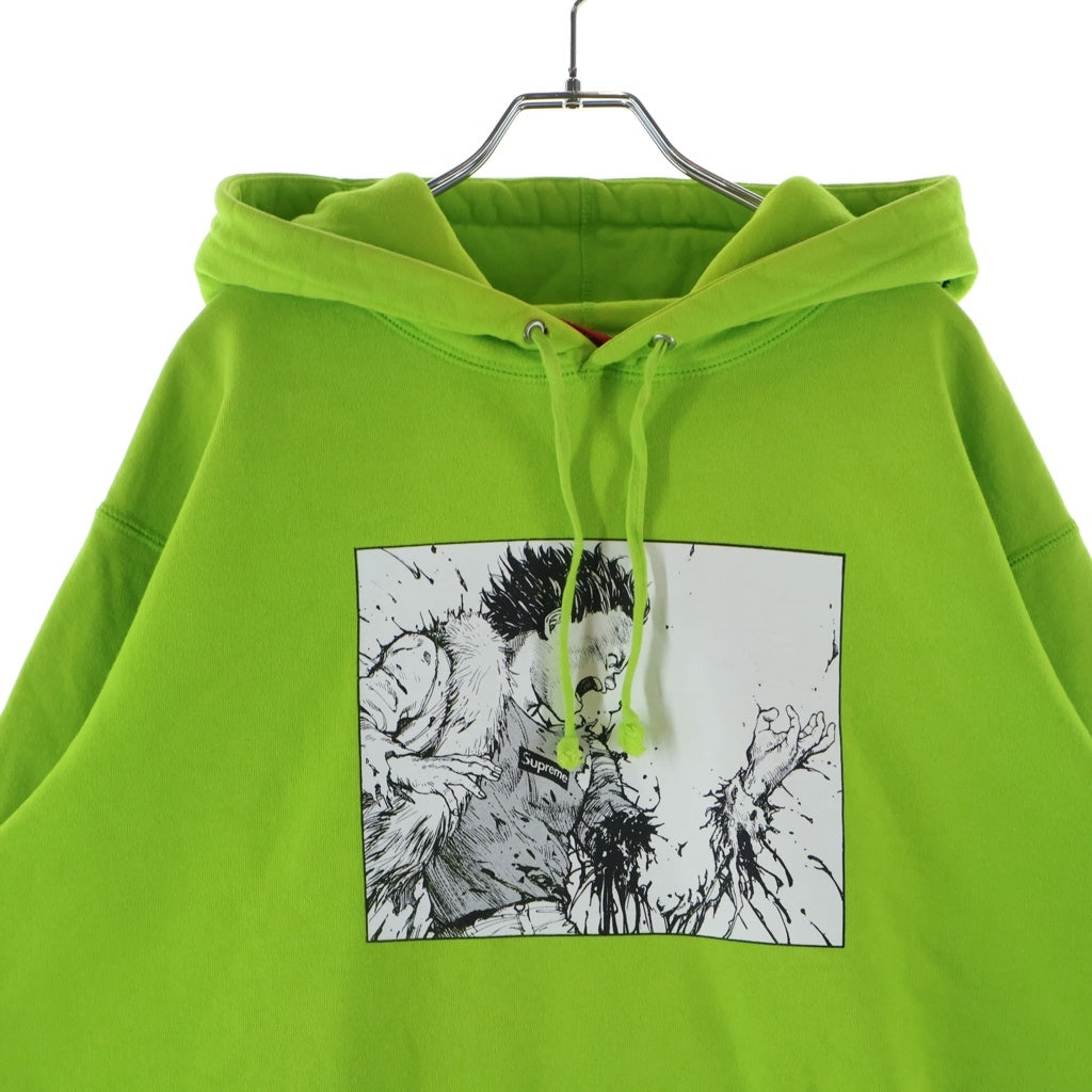 SUPREME(シュプリーム) 17AW AKIRA Arm Hooded Sweatshirt フーデット スウェット シャツ グリーン -
