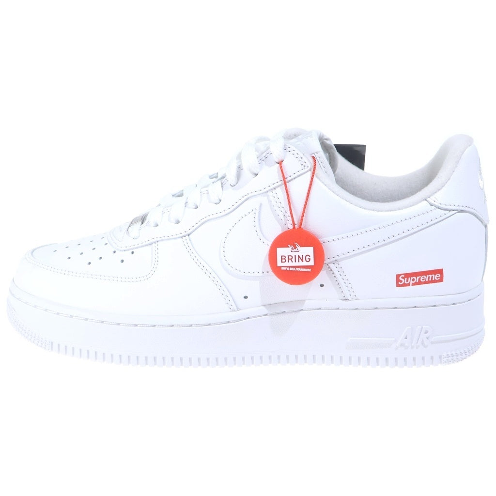 NIKE(ナイキ) ×Supreme Air Force 1 Low シュプリーム エアフォース1 ローカットスニーカー ホワイト US9/27cm CU9225-100