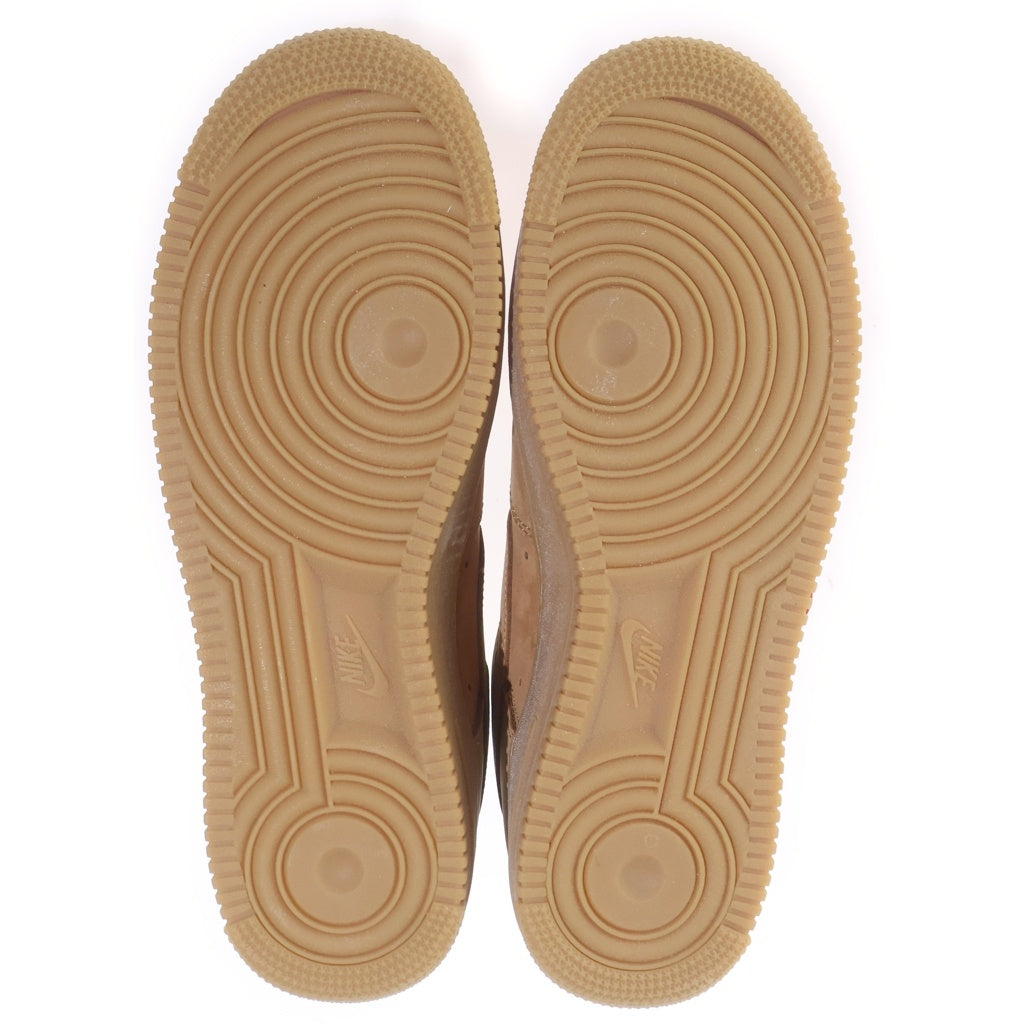 NIKE(ナイキ) ×SUPREME Air Force 1 Low Flax/Wheat エアフォース1 ロー フラックス/ウィート ローカットスニーカー シューズ US9/27.0cm ブラウン DN1555-200