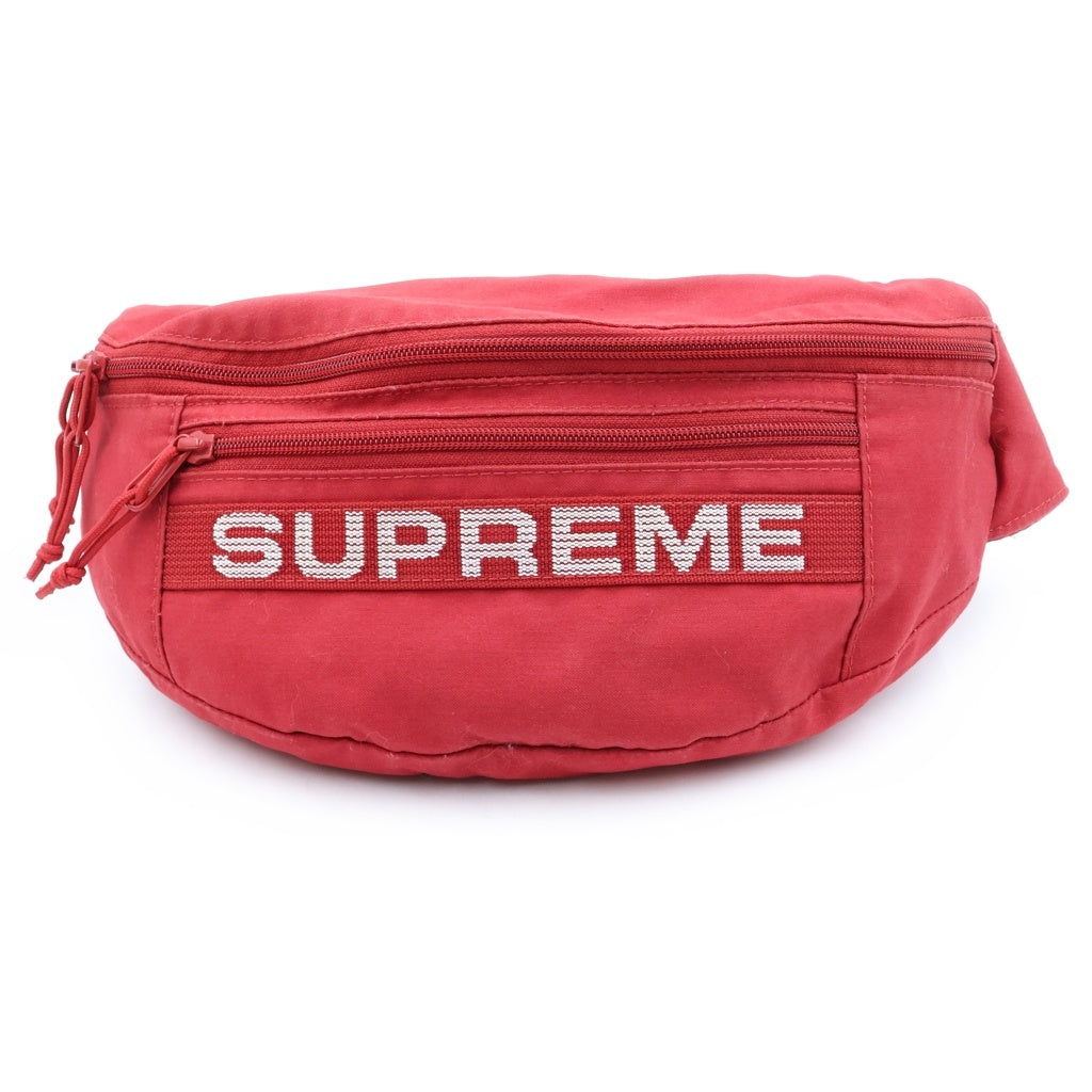 SUPREME(シュプリーム) 23SS Field waist bag ナイロン ウエスト ボディ バッグ レッド