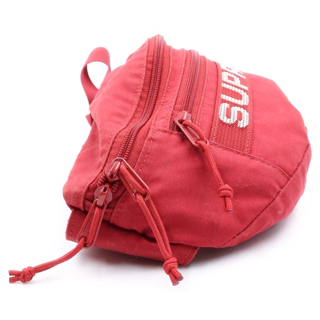SUPREME(シュプリーム) 23SS Field waist bag ナイロン ウエスト ボディ バッグ レッド