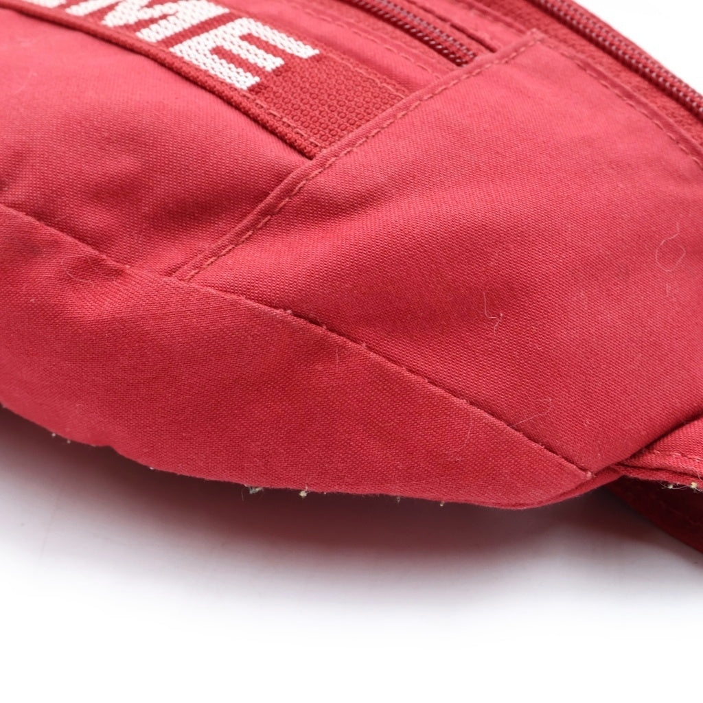 SUPREME(シュプリーム) 23SS Field waist bag ナイロン ウエスト ボディ バッグ レッド