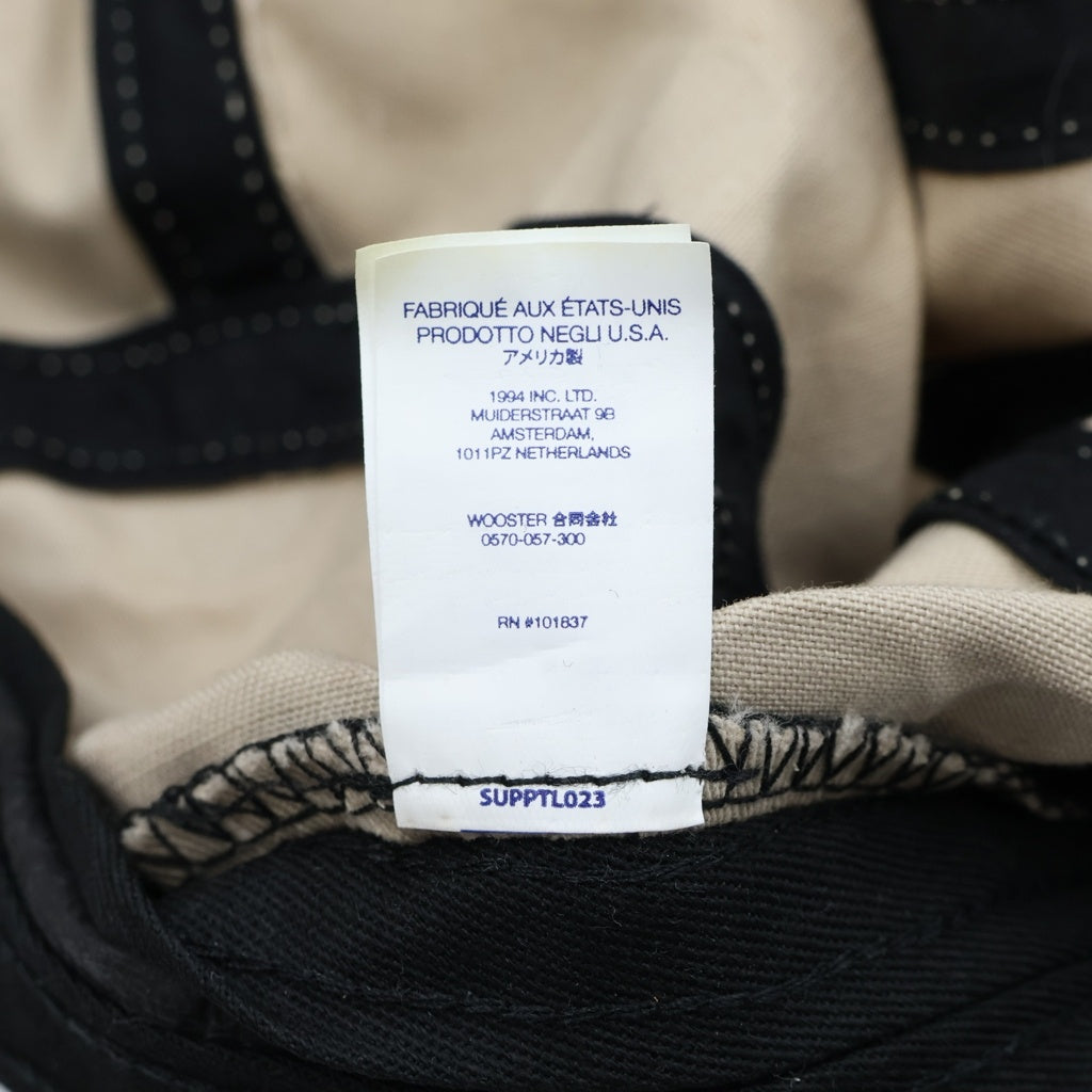 SUPREME(シュプリーム) 23SS lasered twill camp capb ボックスロゴ キャンプ キャップ 帽子 ベージュ