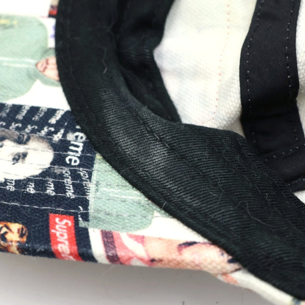 SUPREME(シュプリーム) 23SS Magazine Camp Cap ボックスロゴ キャンプ キャップ 帽子 マルチ