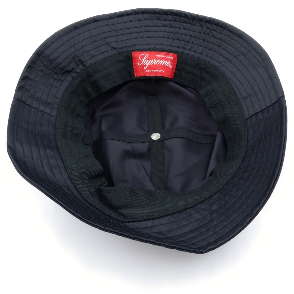 SUPREME(シュプリーム) 20SS Cordura Pocket Bell Hat ロゴ刺繍 バケットハット ブラック