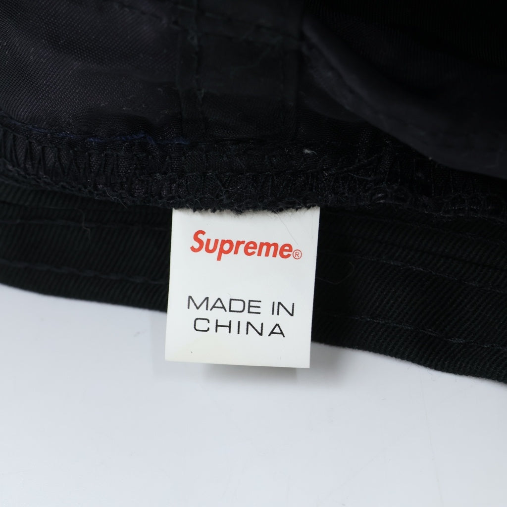 SUPREME(シュプリーム) 20SS Cordura Pocket Bell Hat ロゴ刺繍 バケットハット ブラック