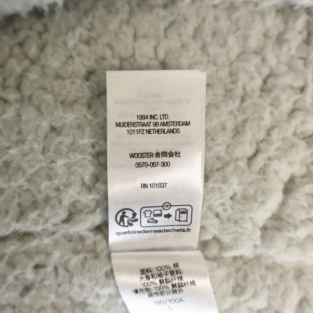 SUPREME(シュプリーム) 23AW Lined Flannel Snap Shirt 裏地 ボア フランネル シャツ ブルー -