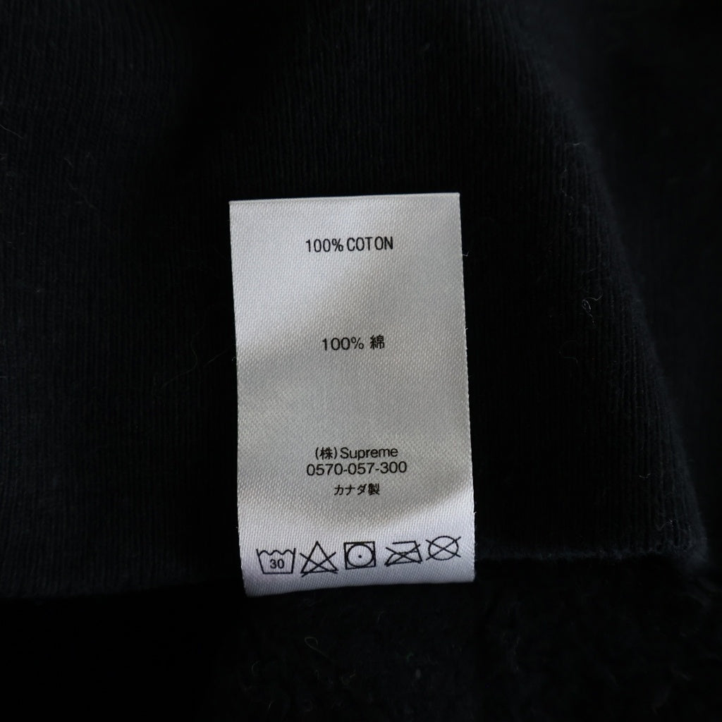 SUPREME(シュプリーム) 20SS Cutout Logo Crewneck カットアウトボックスロゴ クルーネックスウェットトレーナー ブラック