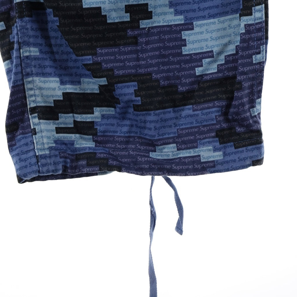 SUPREME(シュプリーム) 21SS Cargo Pant Blue Camo スモールボックスロゴカモ カーゴパンツ ブルー