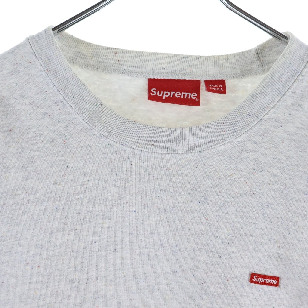 SUPREME(シュプリーム) Small Box Crewneck スモールボックスロゴ クルーネック スウェットシャツ グレー