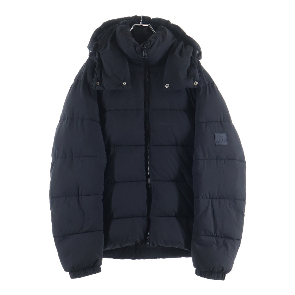 DIESEL(ディーゼル) W-STEP-OUT ジップアップ フディー パフィー ジャケット ブラック A15992