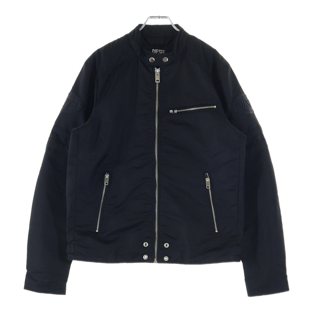 DIESEL(ディーゼル) J-GLORY ナイロン シングル ジップアップ ジャケット ブラック 00SKL8