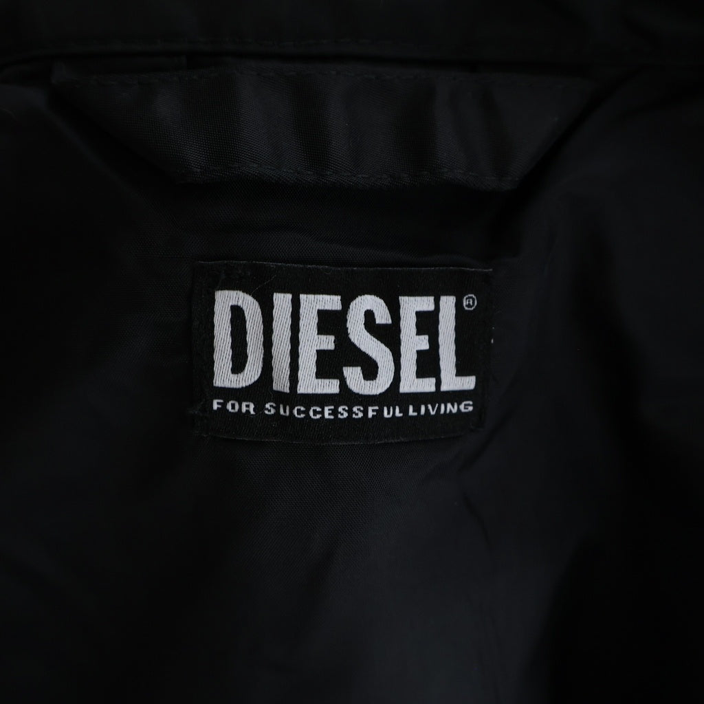 DIESEL(ディーゼル) J-GLORY ナイロン シングル ジップアップ ジャケット ブラック 00SKL8