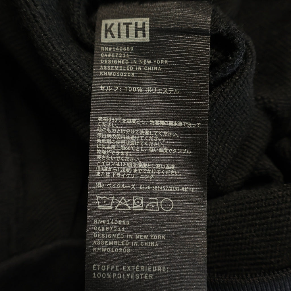 KITH(キス) Arbor Track Jacket アーバー トラック サイドライン ジップアップ ジャケット ブラック レディース KHW010208
