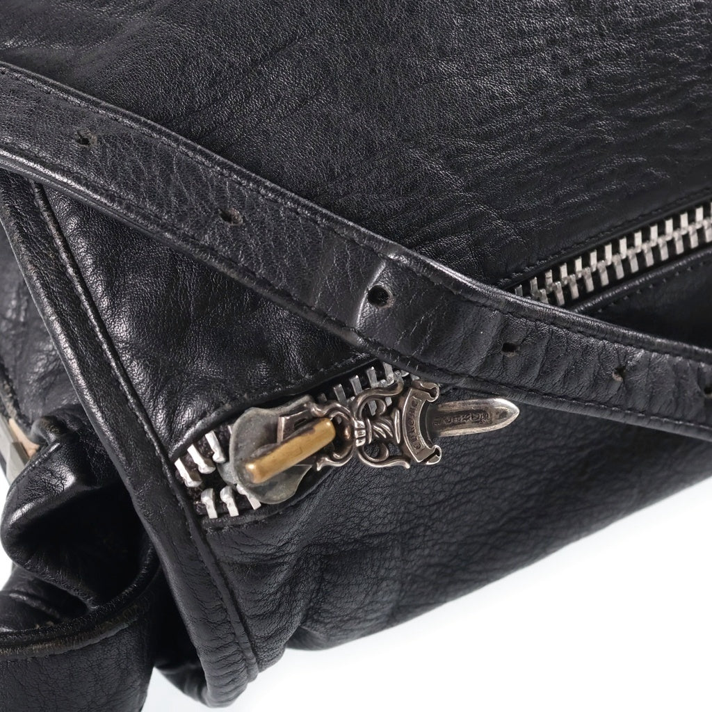 CHROME HEARTS(クロムハーツ) Gunslinger Messenger Bag ガンスリンガー メッセンジャーバッグ ブラック レディース