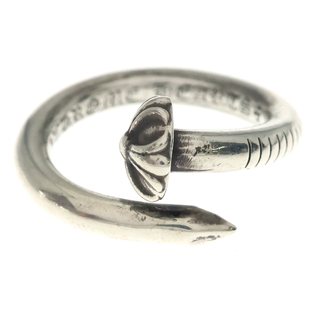 CHROME HEARTS(クロムハーツ) NAIL CRSBALL ネイル クロスボール リング シルバー BCA349