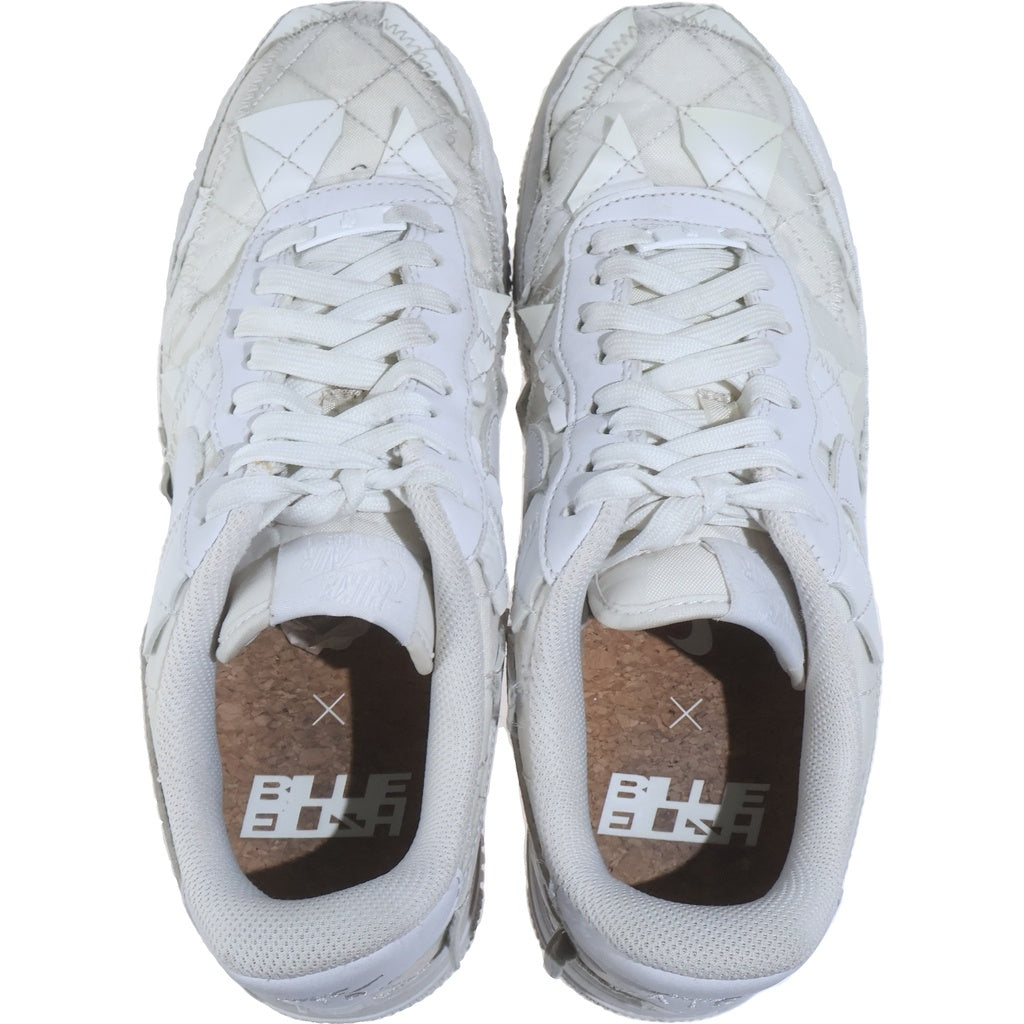 NIKE(ナイキ) GIRLS AIR FORCE SP BILLIE EILISH エア フォース 1 スペシャル ビリー・アイリッシュ ローカットスニーカー アイボリー US8.5/26.5cm DZ3674-100