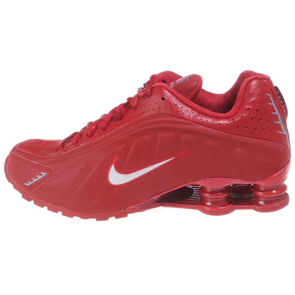 NIKE(ナイキ) Shox Gym Red/Metallic Silver ショックス R4 ジムレッド/メタリックシルバー ローカットスニーカー レッド US9/27.0cm IQ0608-687