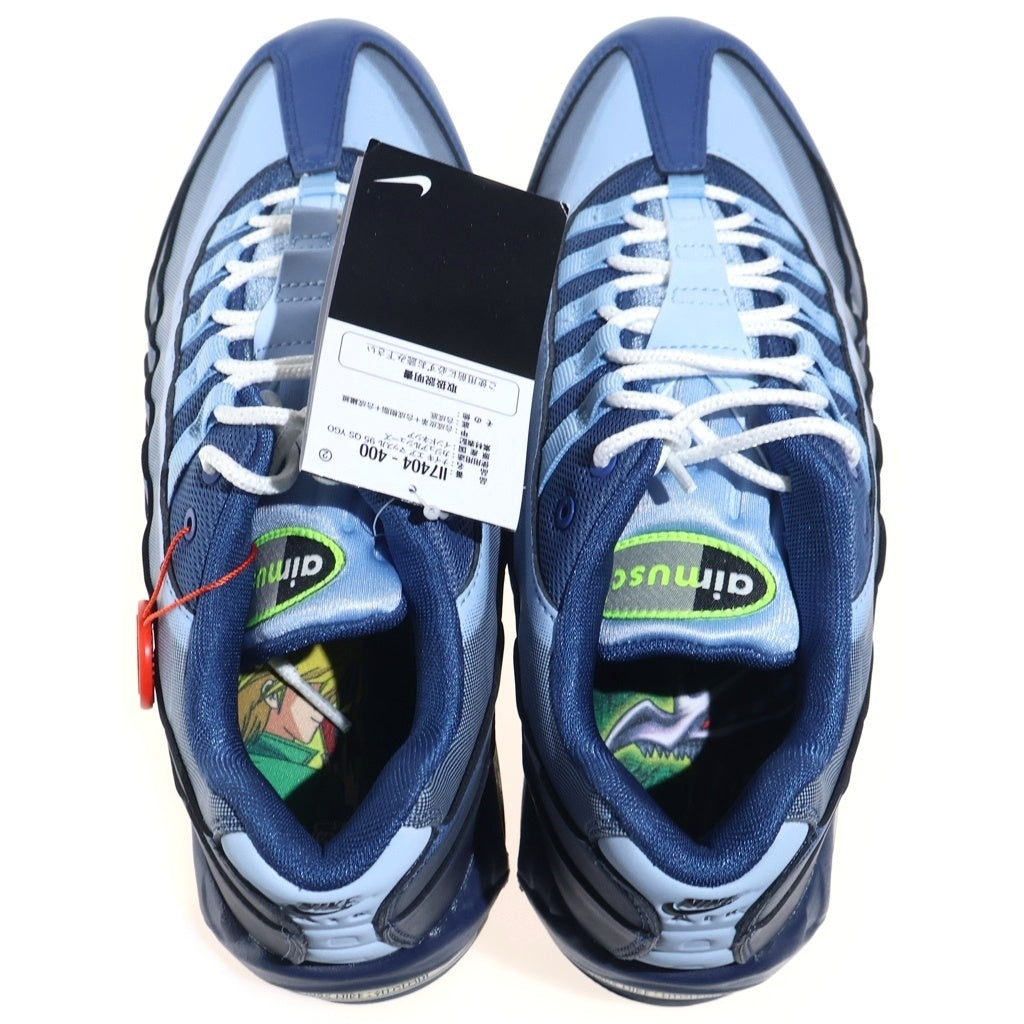 NIKE(ナイキ) ×遊戯王 Max 95 Air Muscle/Joey エアマックス95 エアマッスル/ジョーイ ローカットスニーカー ブルー US11/29.0cm II7404-400