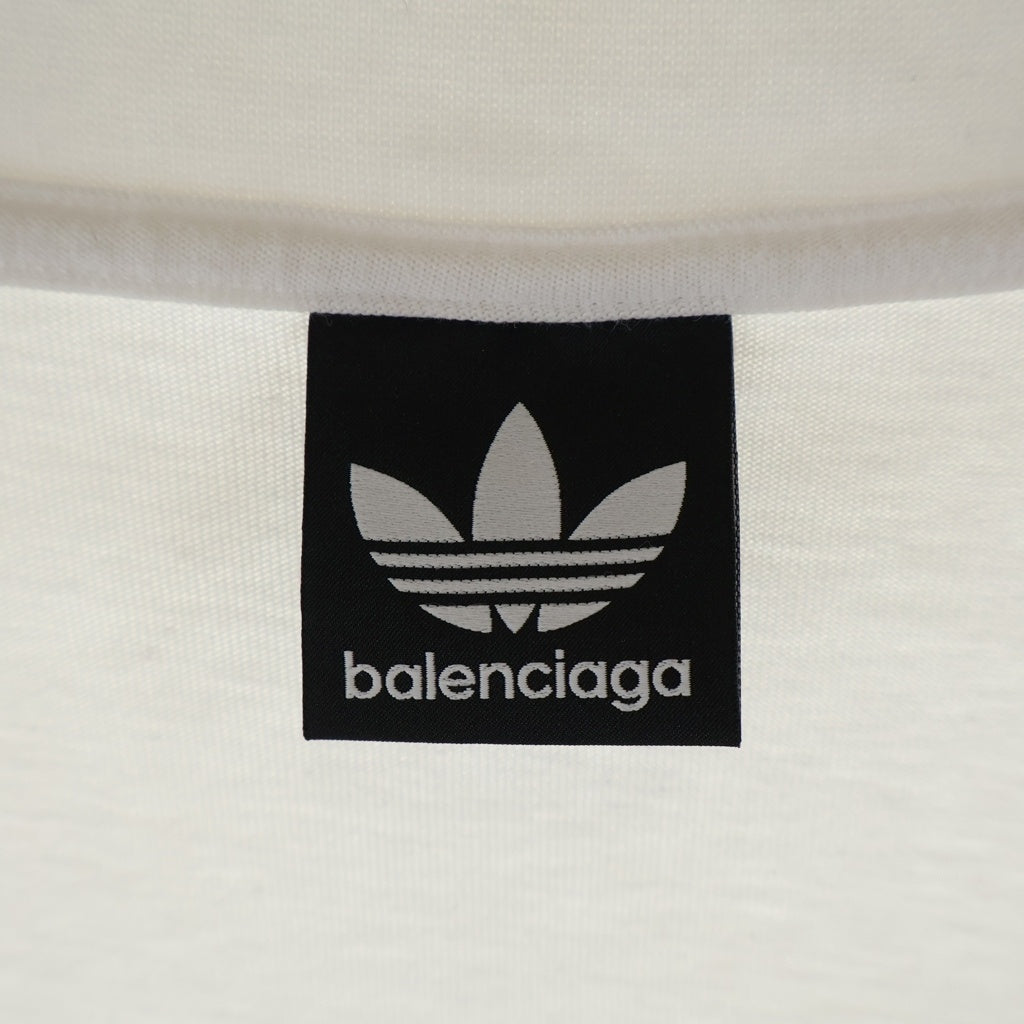BALENCIAGA(バレンシアガ) 23SS ×adidas Inside Out T-Shirt ×アディダス インサイドアウト 半袖Tシャツ カットソー ホワイト 731769 TNVA6