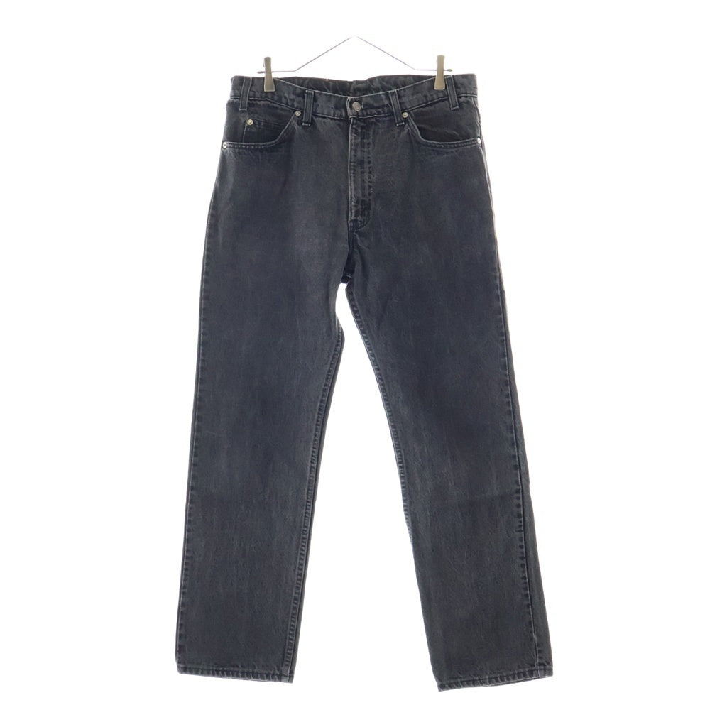 Levi's(リーバイス) ボタン裏536 USA製 テーパード ブラックジーンズ デニムパンツ ブラック 40509 4159