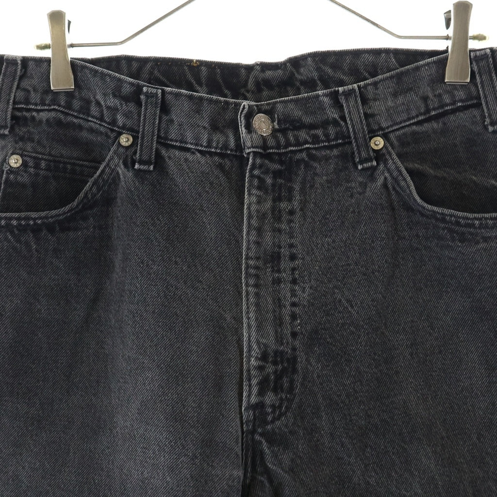 Levi's(リーバイス) ボタン裏536 USA製 テーパード ブラックジーンズ デニムパンツ ブラック 40509 4159