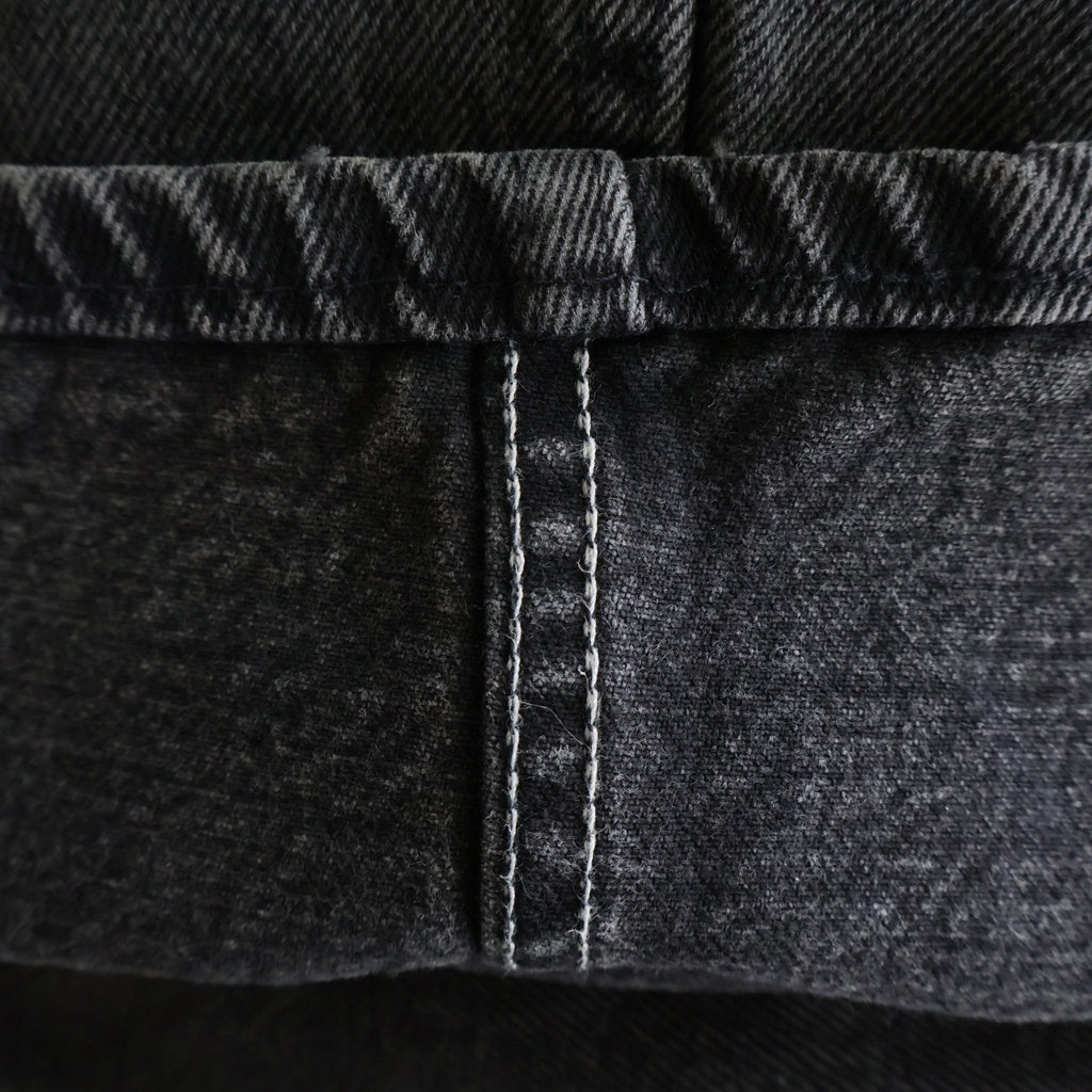 Levi's(リーバイス) ボタン裏536 USA製 テーパード ブラックジーンズ デニムパンツ ブラック 40509 4159