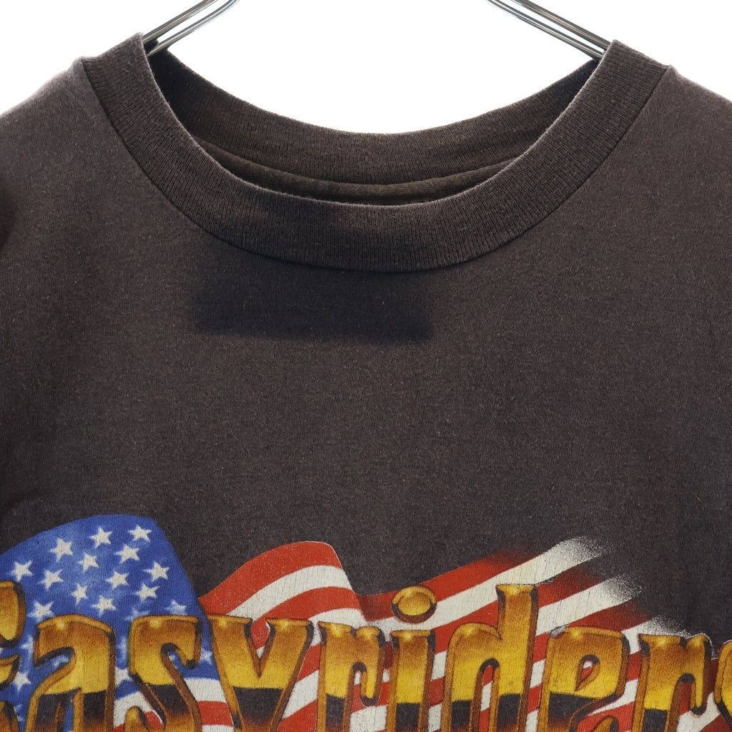 VINTAGE(ヴィンテージ) 90S EASYRIDERS イージーライダース ロゴプリント 半袖カットソー Tシャツ ブラック