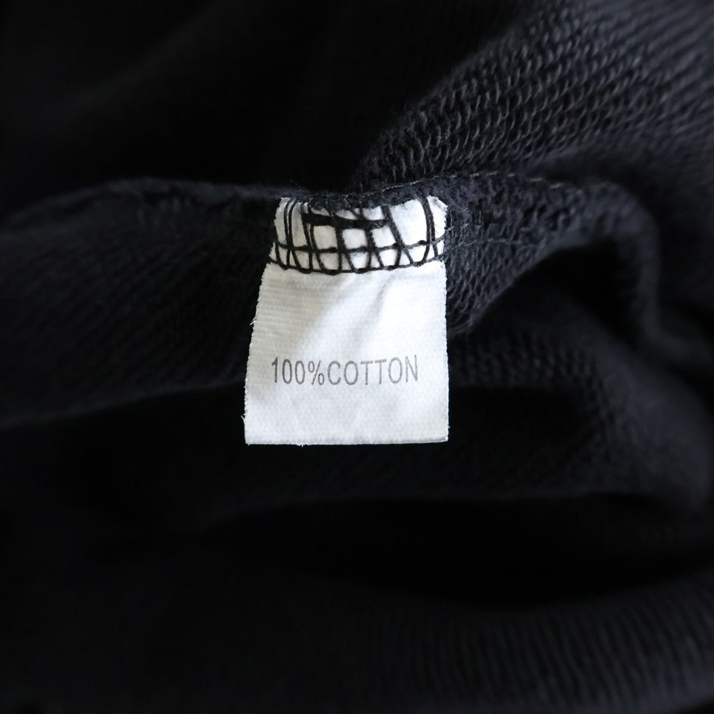 NO BRAND(ノーブランド) God Speed ゴッドスピード OG Logo 3QTR Shorts ウォッシュ加工 スウェットハーフパンツ ブラック