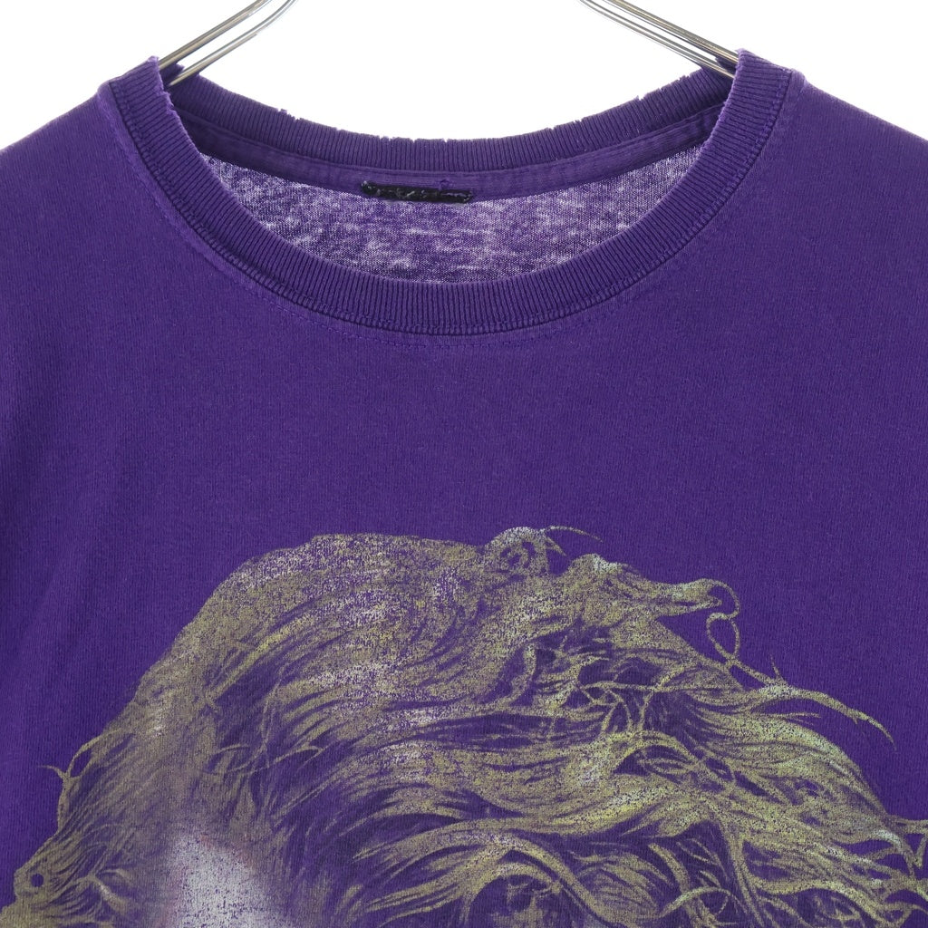 VINTAGE(ヴィンテージ) 00sTHE DARK NIGHT JOKER ザ ダークナイト ジョーカー プリンテッド 半袖Tシャツ カットソー パープル