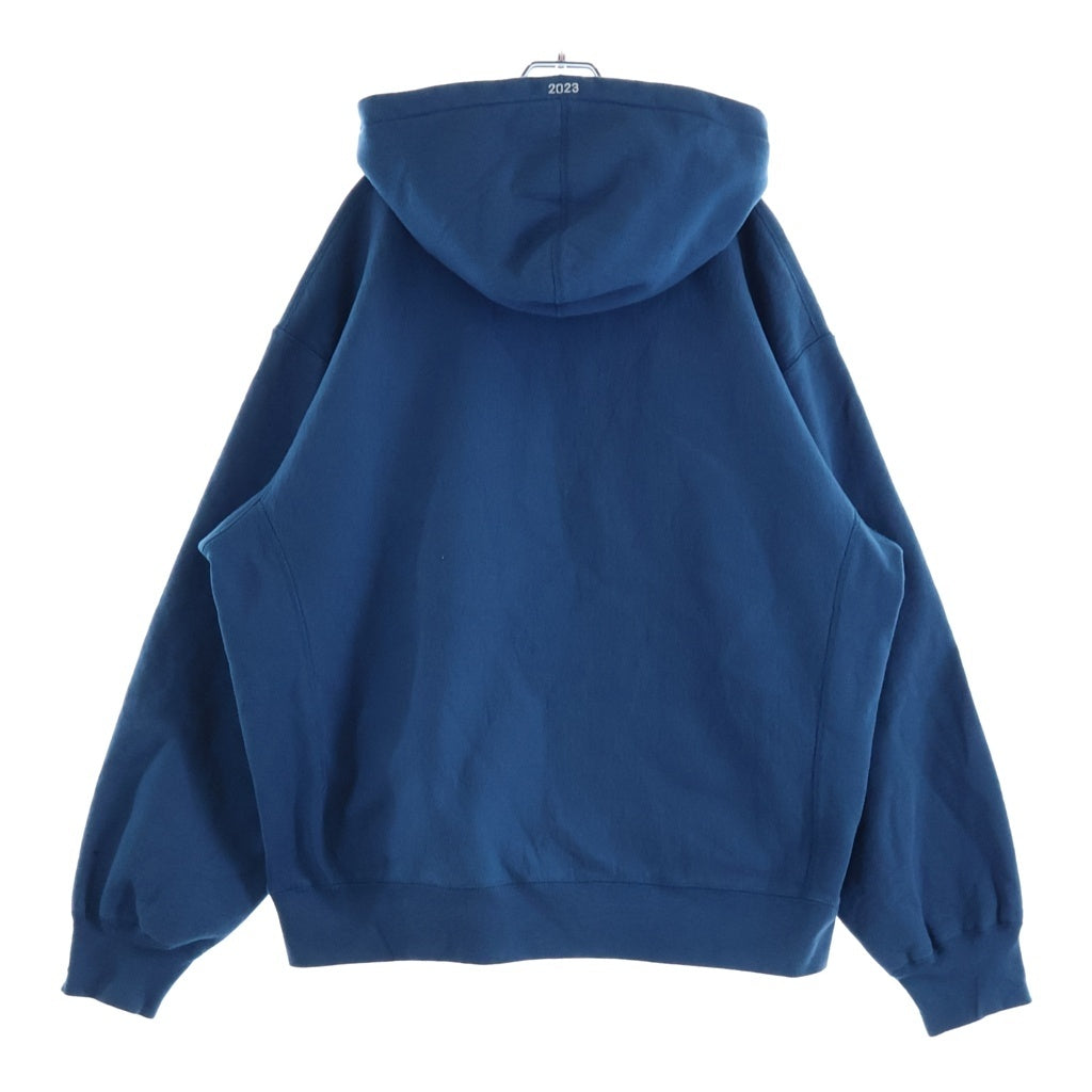 SUPREME(シュプリーム) 23AW Box Logo Hooded Sweatshirt ボックスロゴ スウェットプルオーバーパーカー ブルー